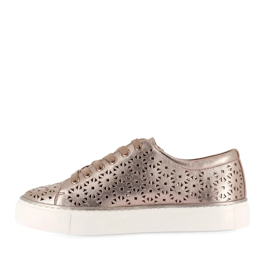PANDOE XF - CHAMPAGNE LEATHER Comfortable Knit