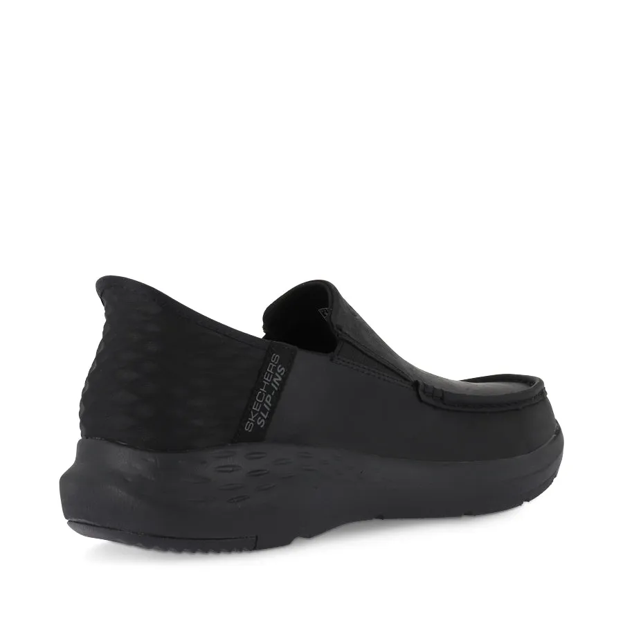 PARSON - OSWIN (M) - BLACK/BLACK Slip   On