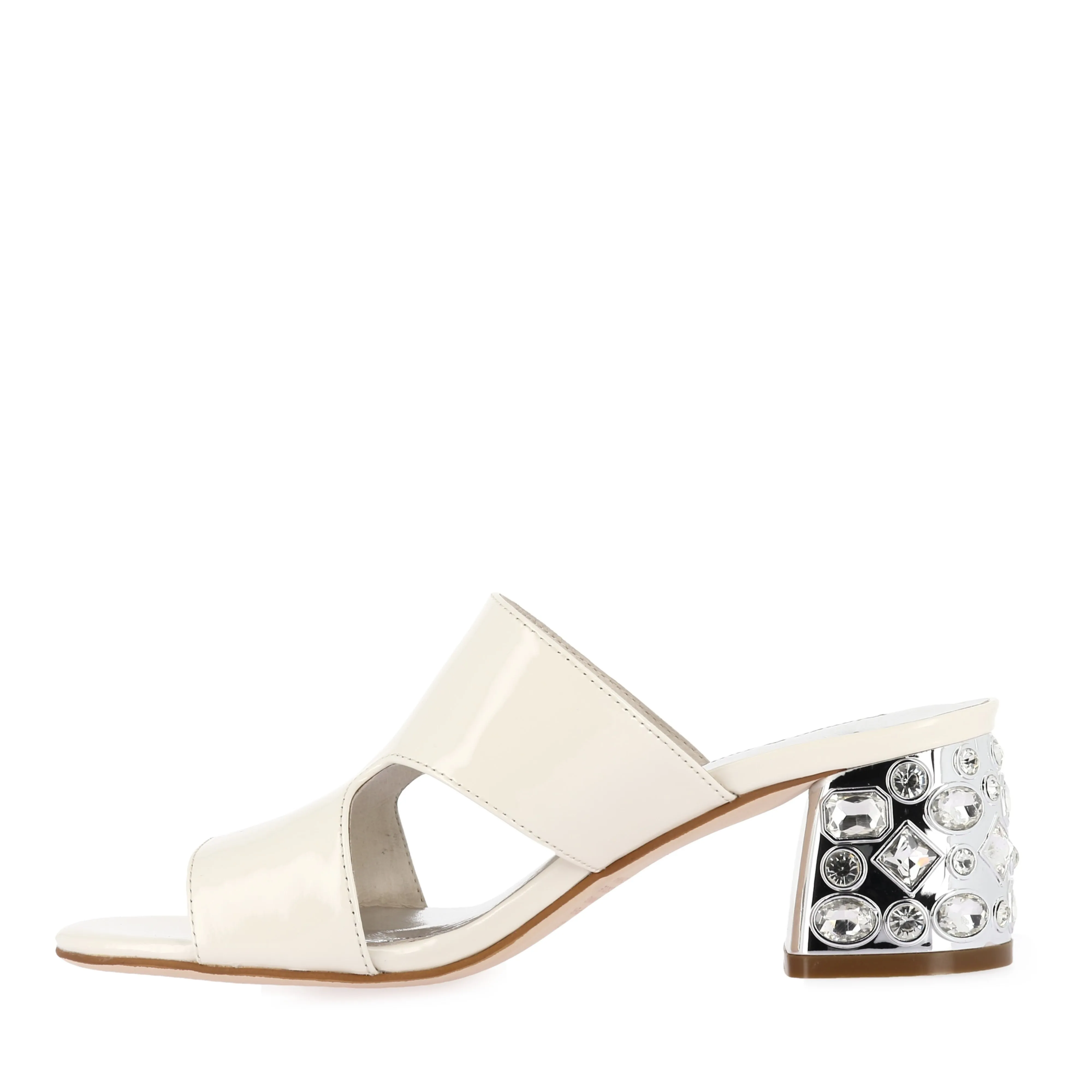 Market Mood PEDLOWS - IVORY PATENT LEATHER