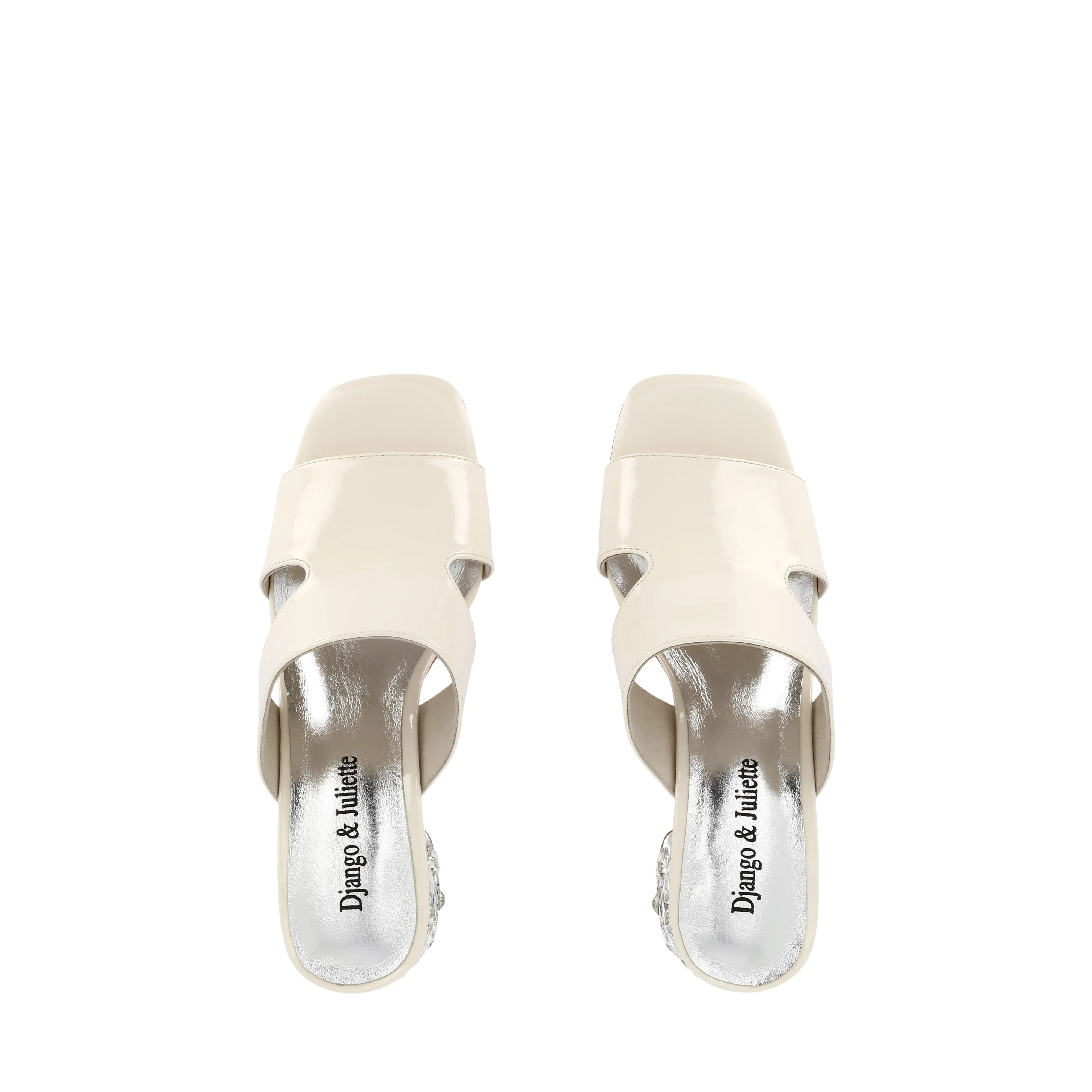 Minimalist PEDLOWS - IVORY PATENT LEATHER