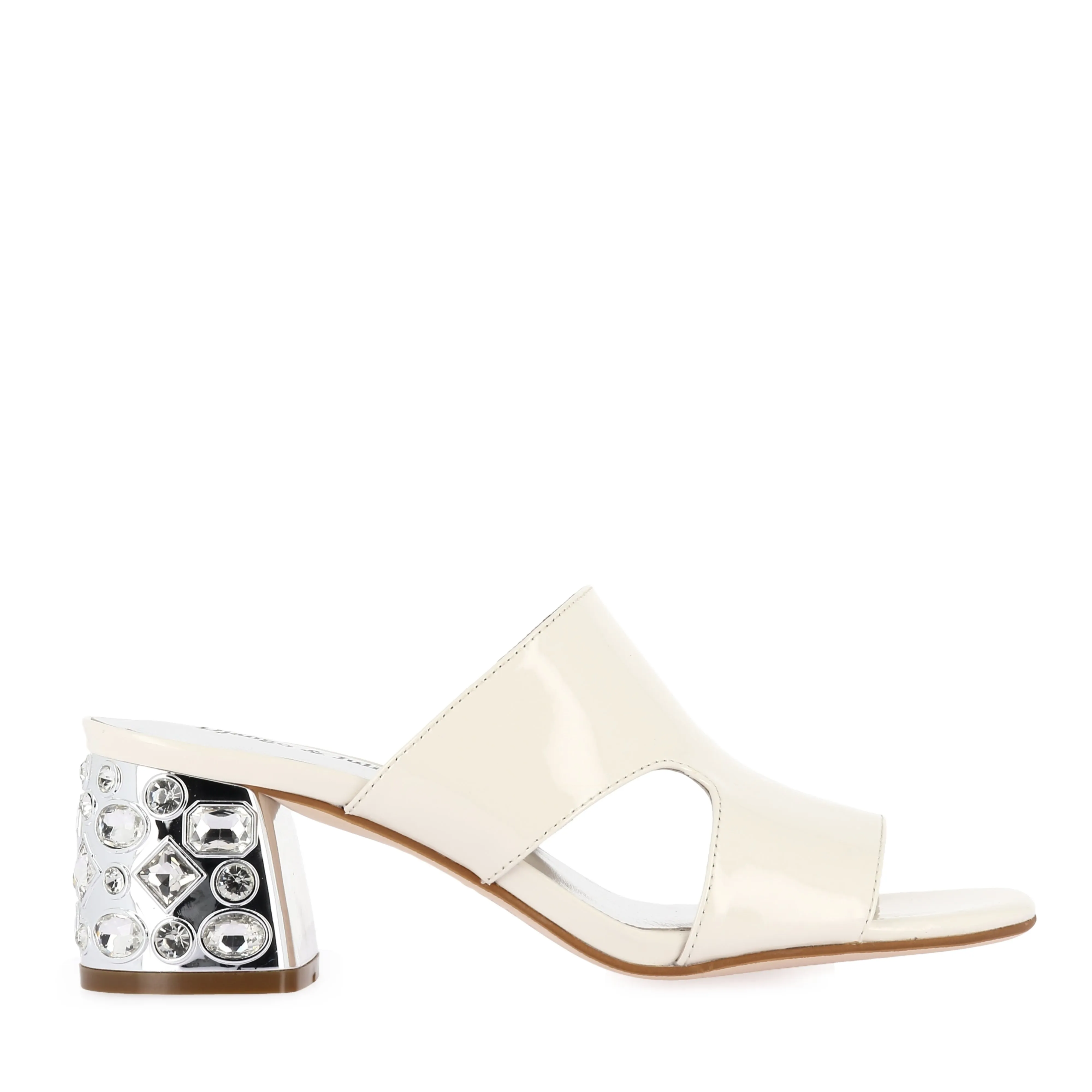 PEDLOWS - IVORY PATENT LEATHER Home Safe Cloud Soft