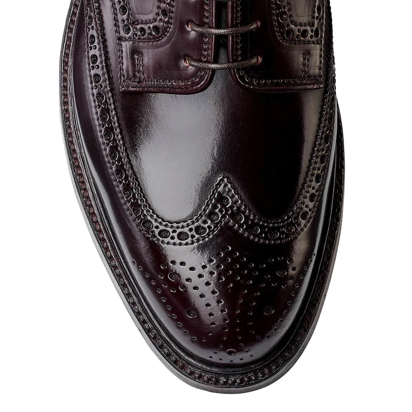 Pembroke Burgundy Cordovan Stylish Support Clear Path