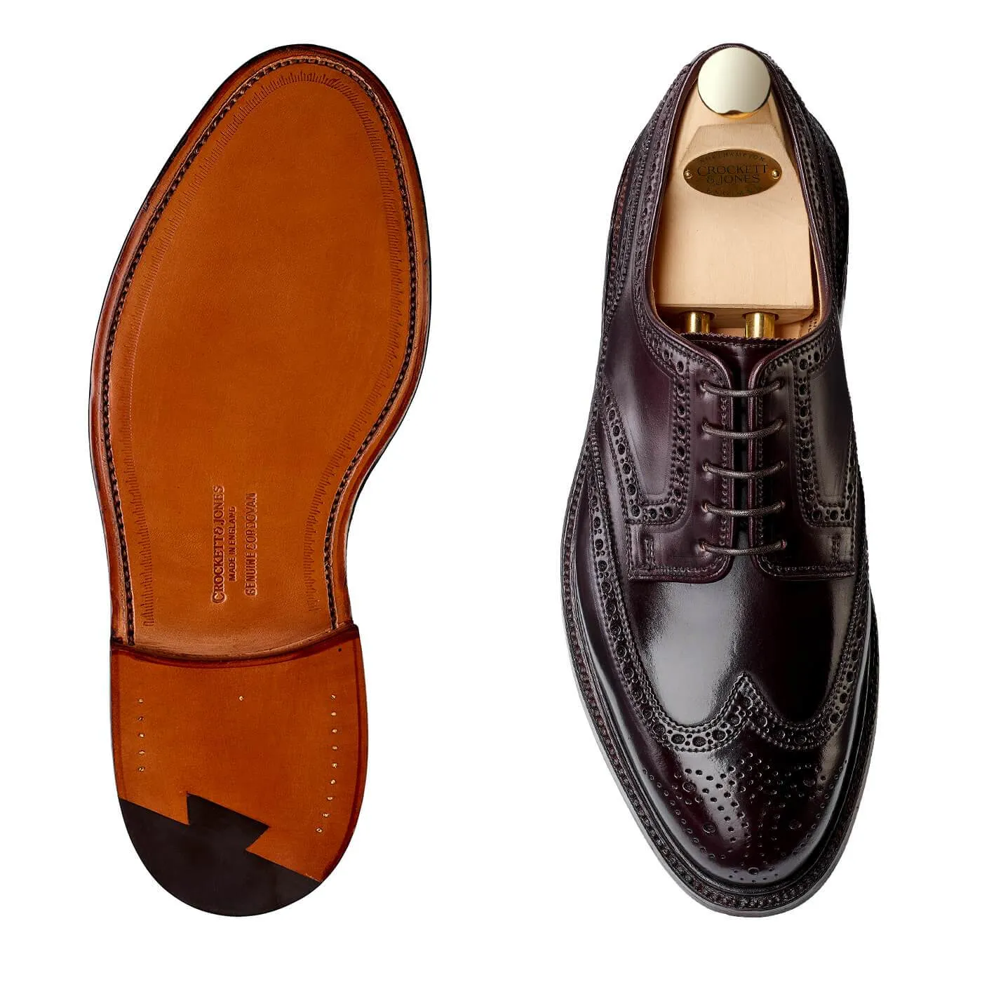 Bright Steps Sleek Comfort Pembroke Burgundy Cordovan