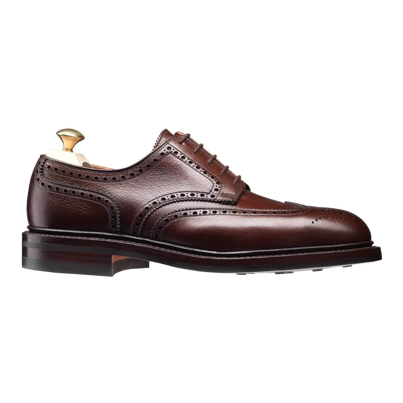 Streetwear Look Fashionable Design Pembroke Dark Brown Scotch Grain