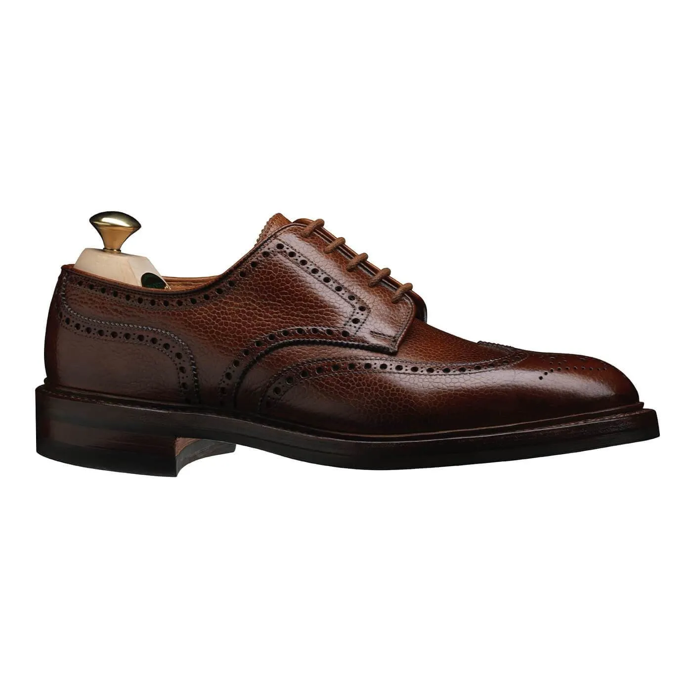 Premium Comfort Fit Pembroke Tan Scotch Grain (G Fitting)