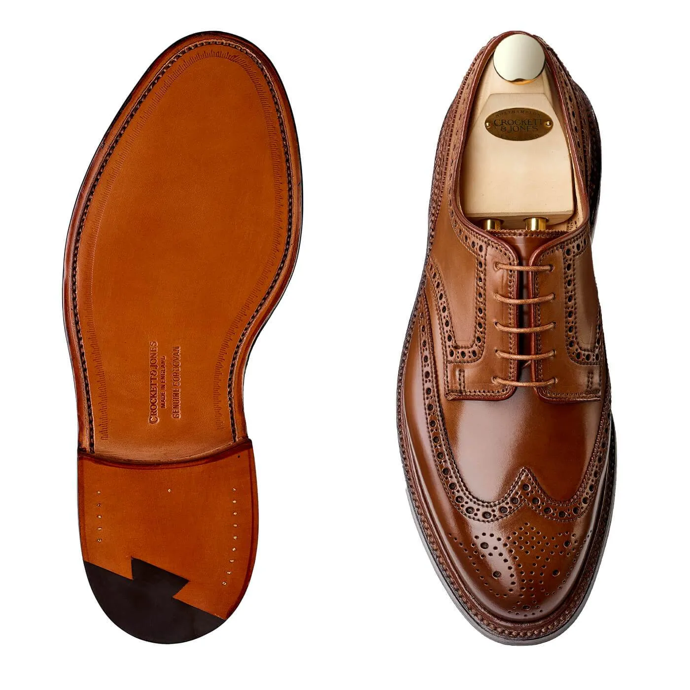 Easy Slip Hold Steps Pembroke Whisky Cordovan