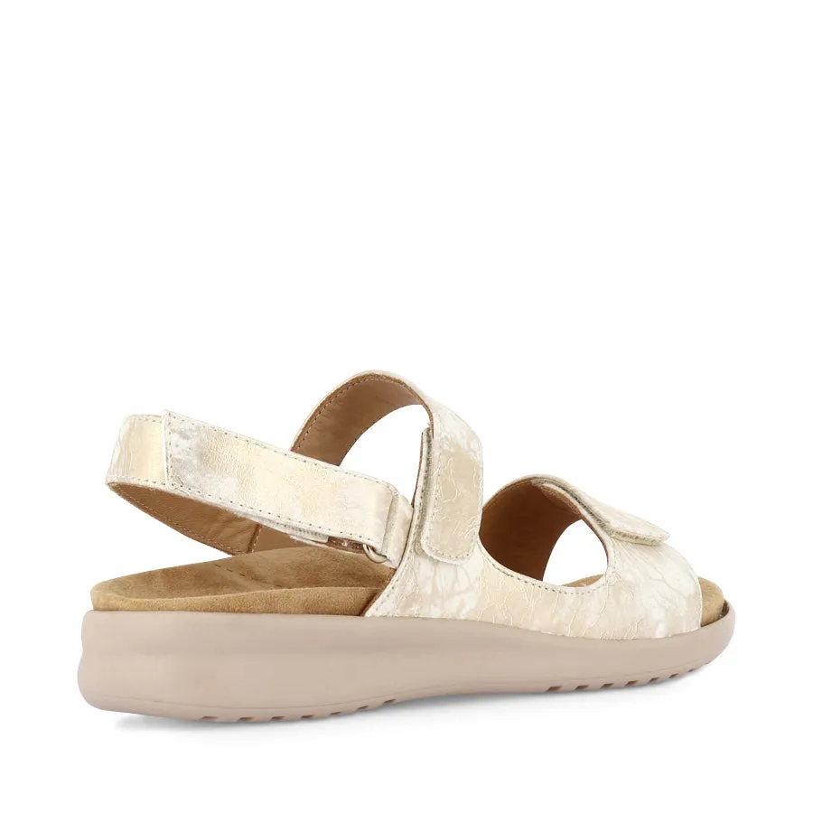 festival look BENJI XW - SMUDGE METAL LEATHER