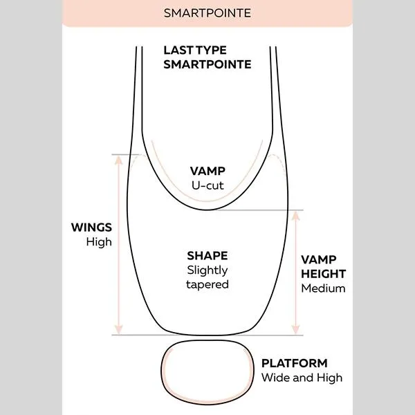 GRISHKO SMARTPOINTE POINTE SHOE, SUPER SOFT SHANK - #1530 Picnic Easy