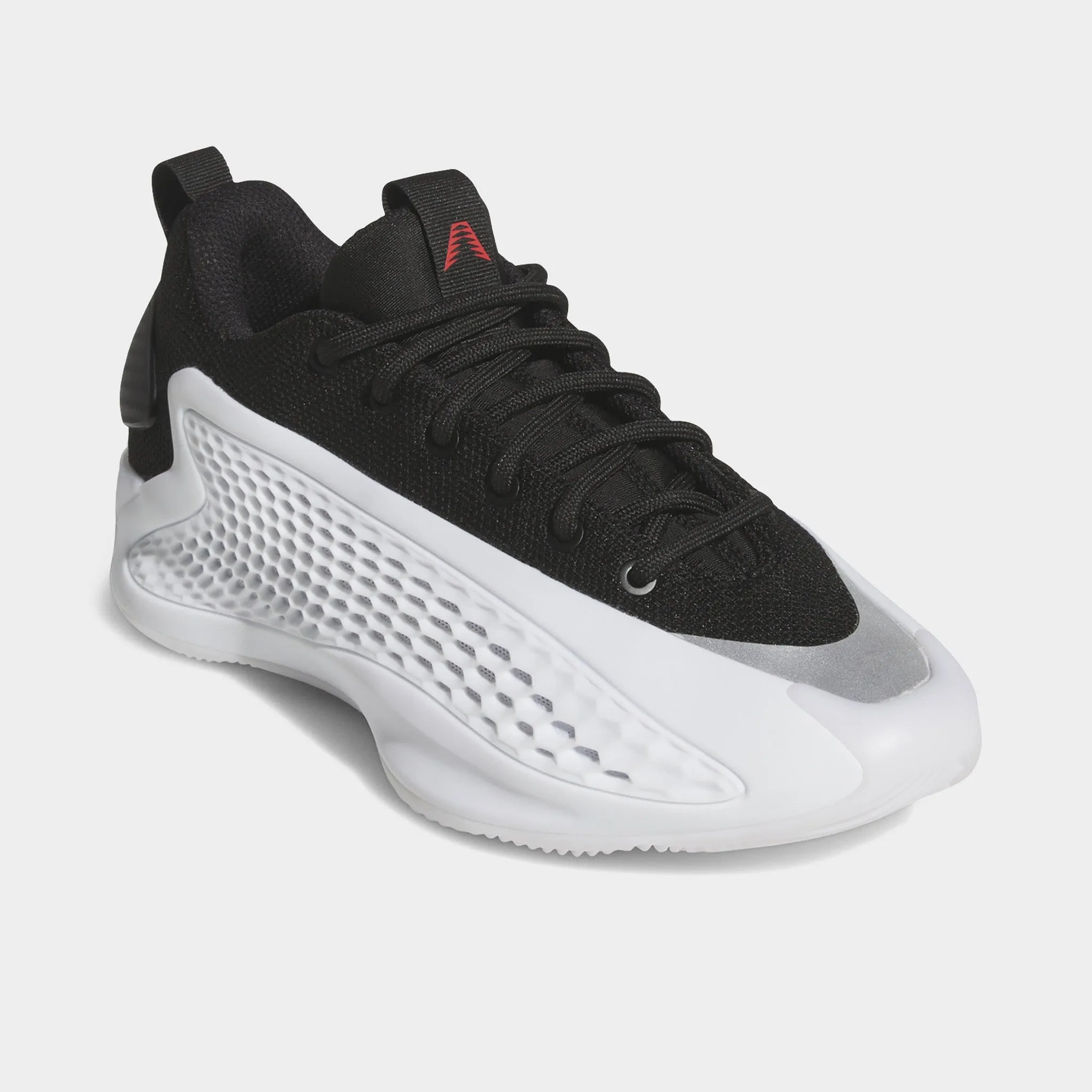 Ventilation Channel Network High Quality Fabric adidas Juniors' Anthony Edwards 1 Low White / Black - Red