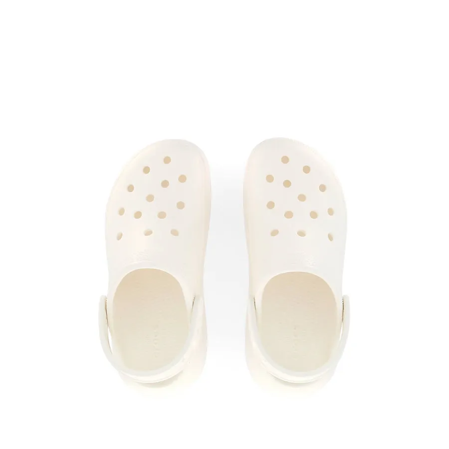 CRUSH CLOG  - WHITE Practical Shoes