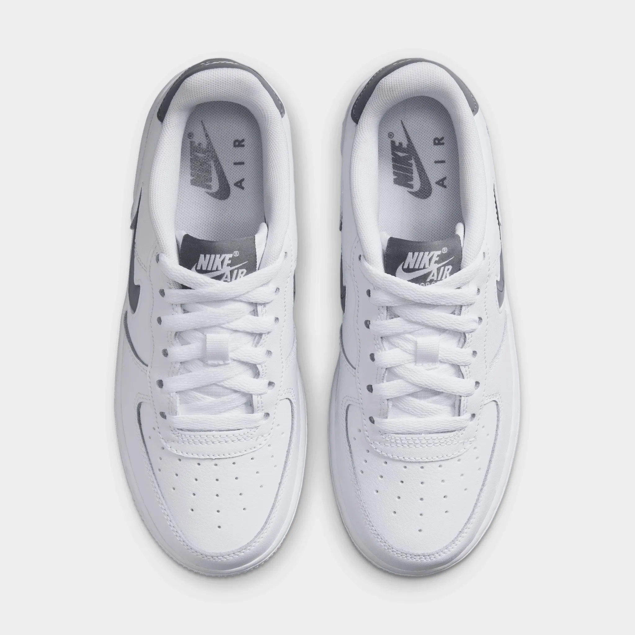 Grounded Stability All Motion Tech Nike Air Force 1 GS White / Smoke Grey