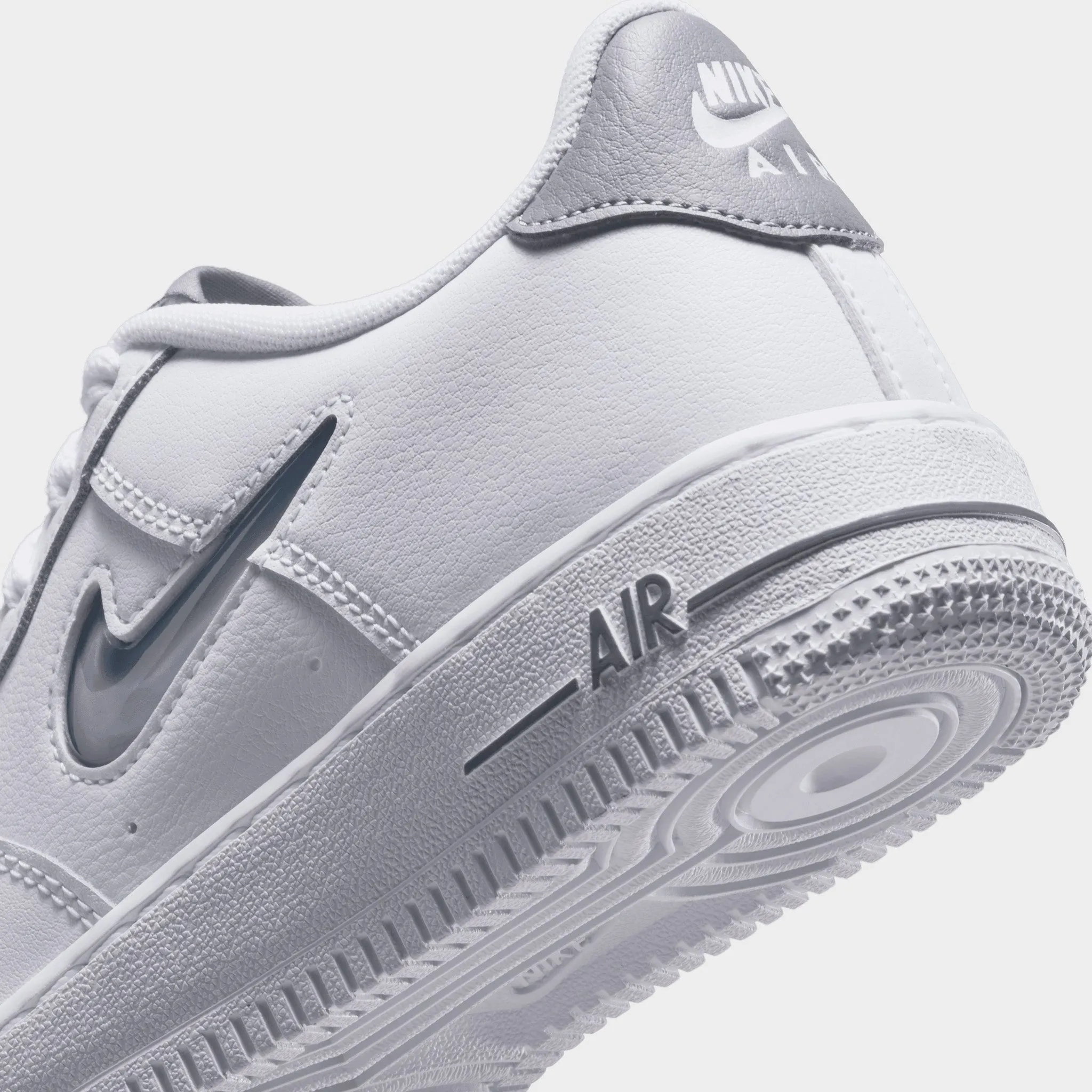 Nike Air Force 1 GS White / Smoke Grey Casual Design