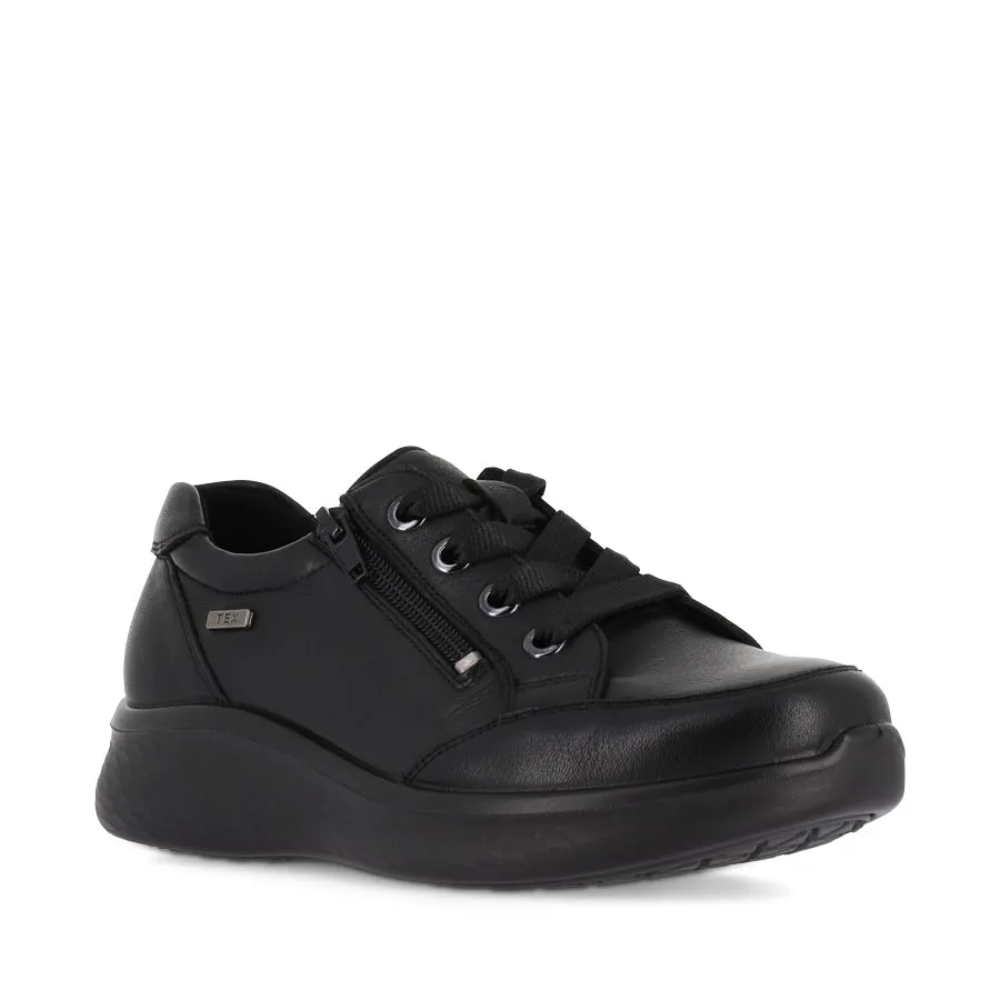 cushioning technology PETA P-811R - BLACK BLACK LEATHER