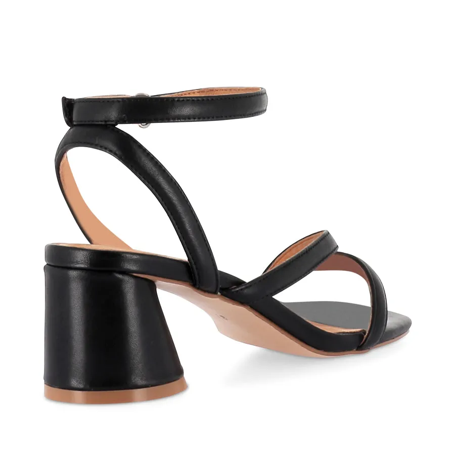Ventilated Street View PETRICIA - BLACK LEATHER