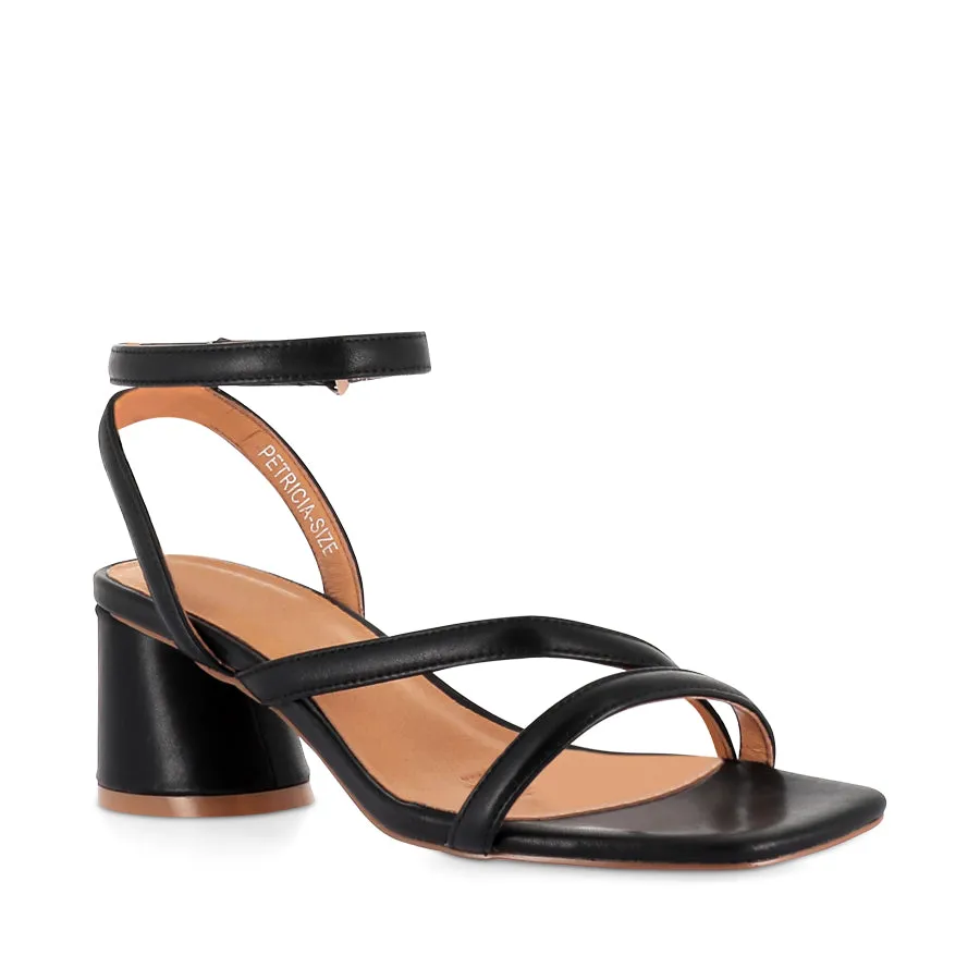 Comfort Technology Shoes Track Step PETRICIA - BLACK LEATHER