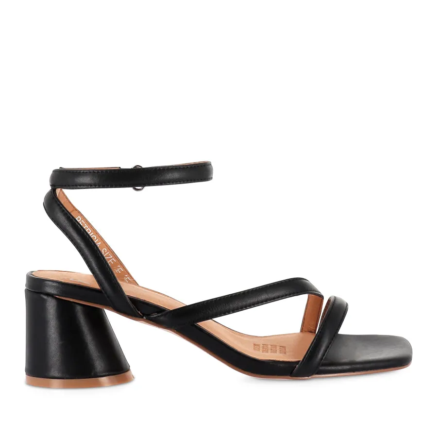 Classic Footwear School Glow PETRICIA - BLACK LEATHER