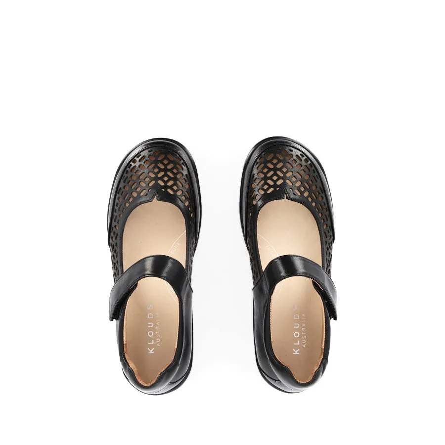 Race Step Expo Mood PHOENIX - BLACK LEATHER