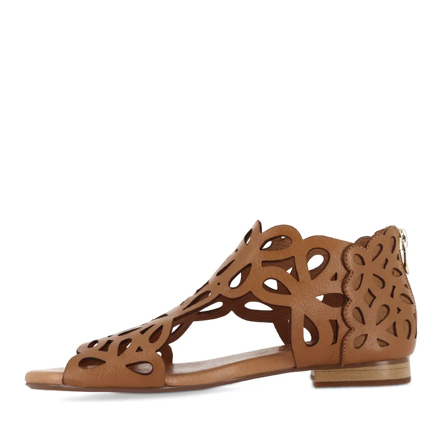 PIETRO - TAN LEATHER All-Weather Footwear