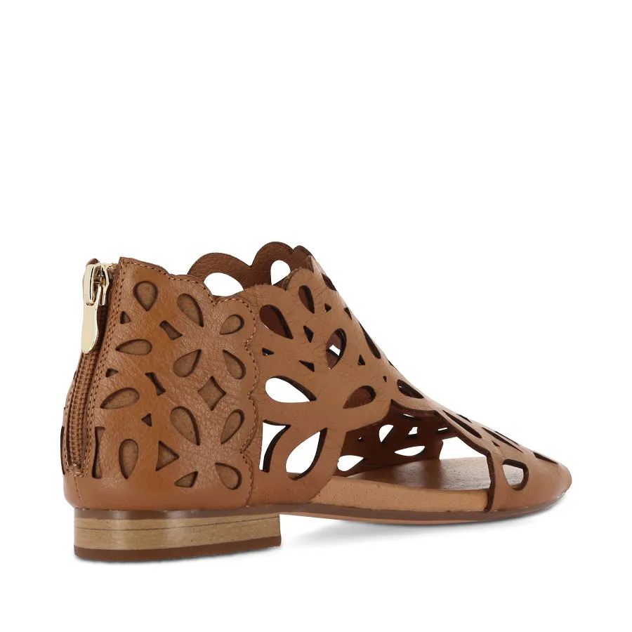 PIETRO - TAN LEATHER Comfort Walk Shoes
