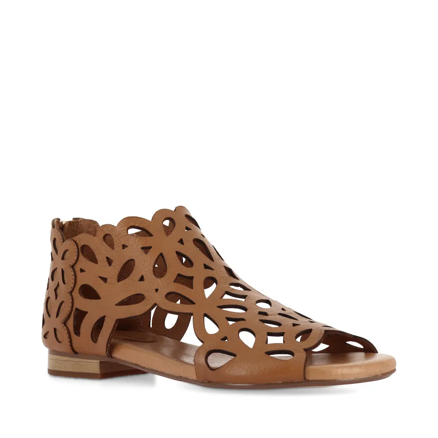 PIETRO - TAN LEATHER buckle