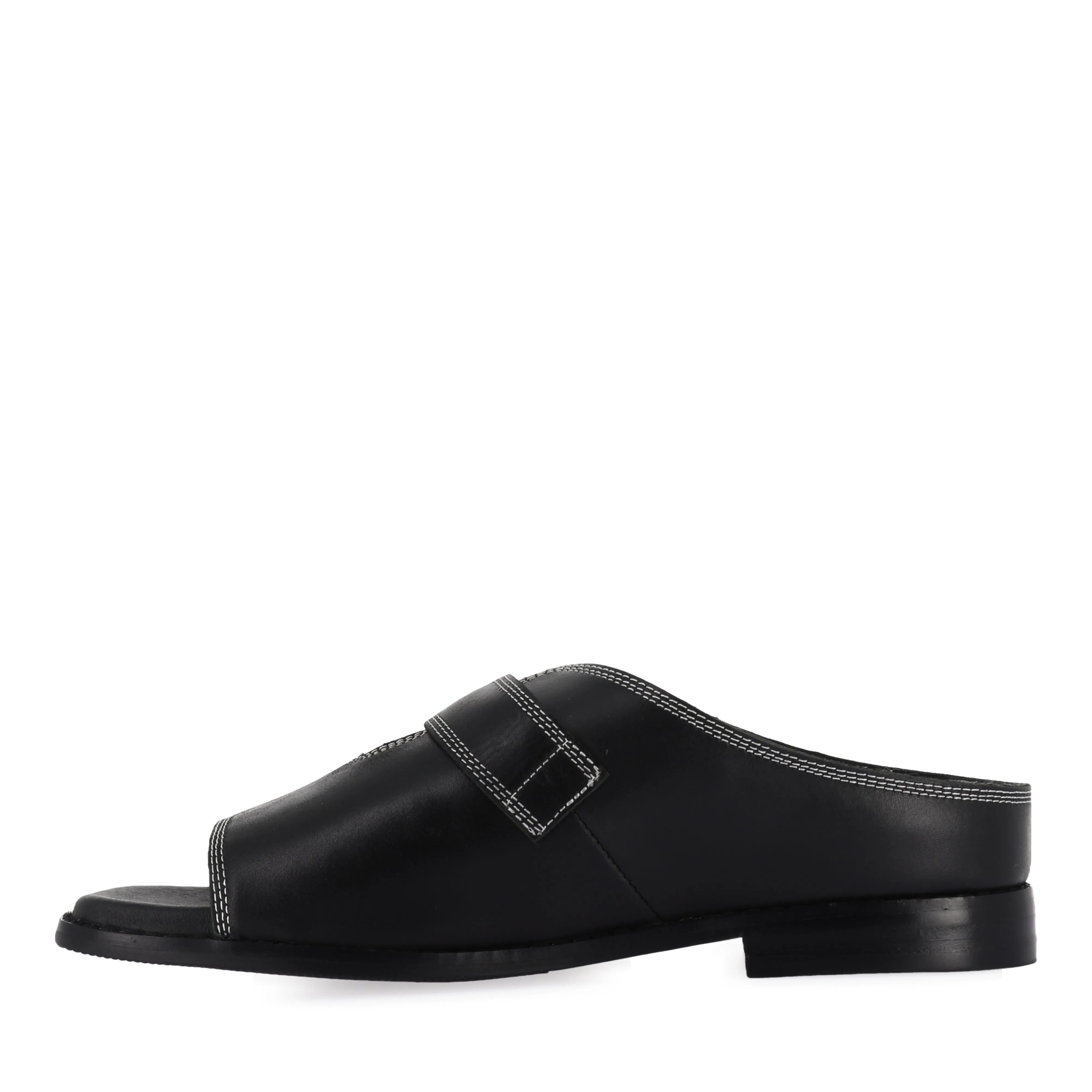 ELODE - BLACK LEATHER Neutral Look