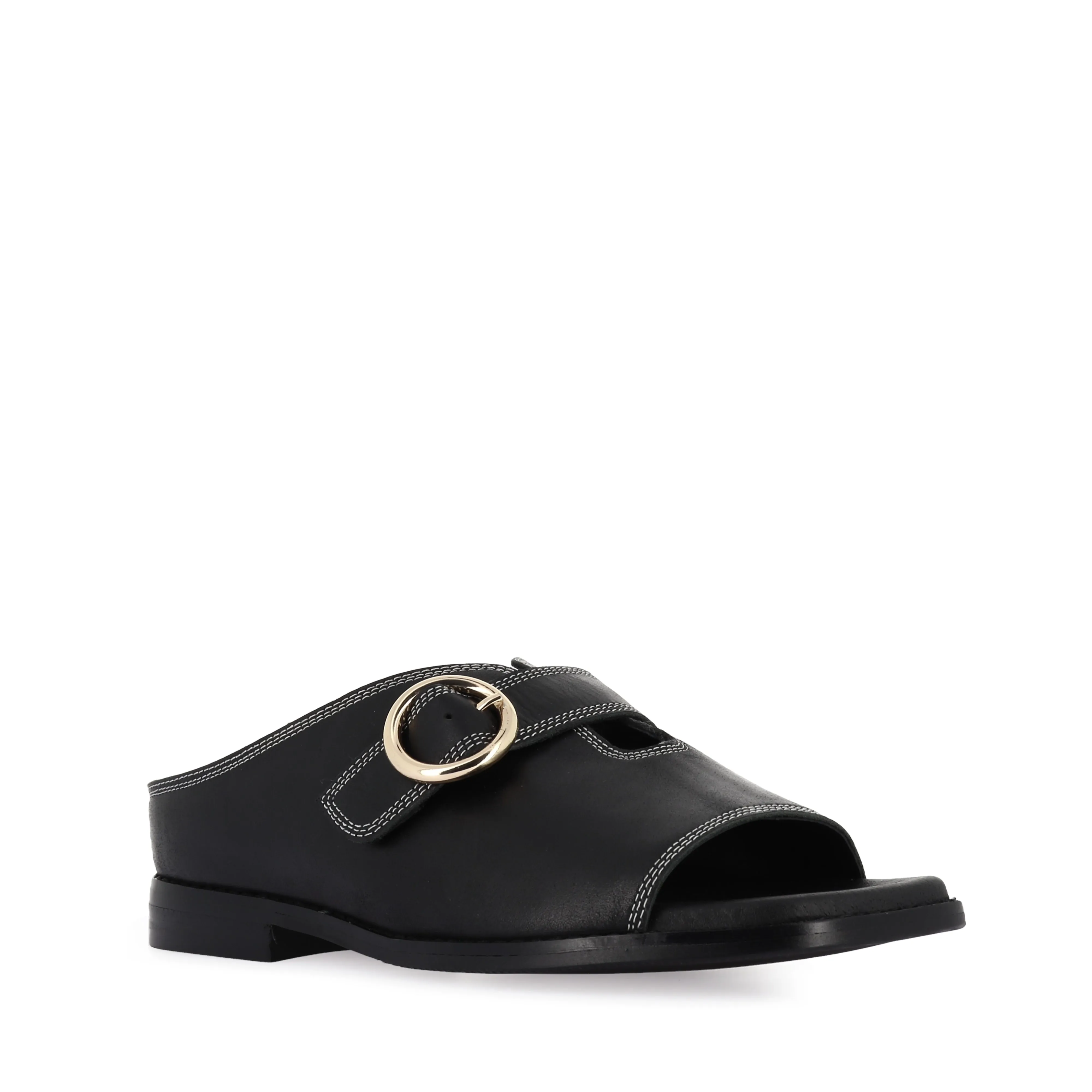 City Ready Practical Footwear ELODE - BLACK LEATHER