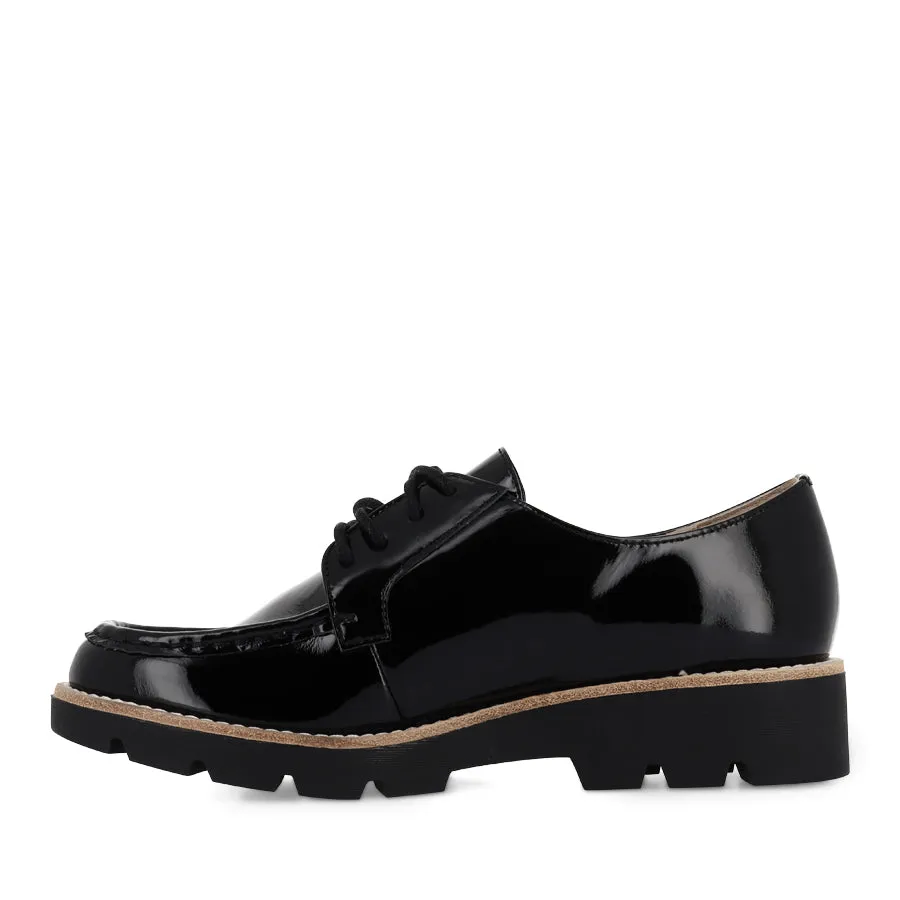 Relaxed Shoes Step Softly DIZZIT - BLACK PATENT LEATHER