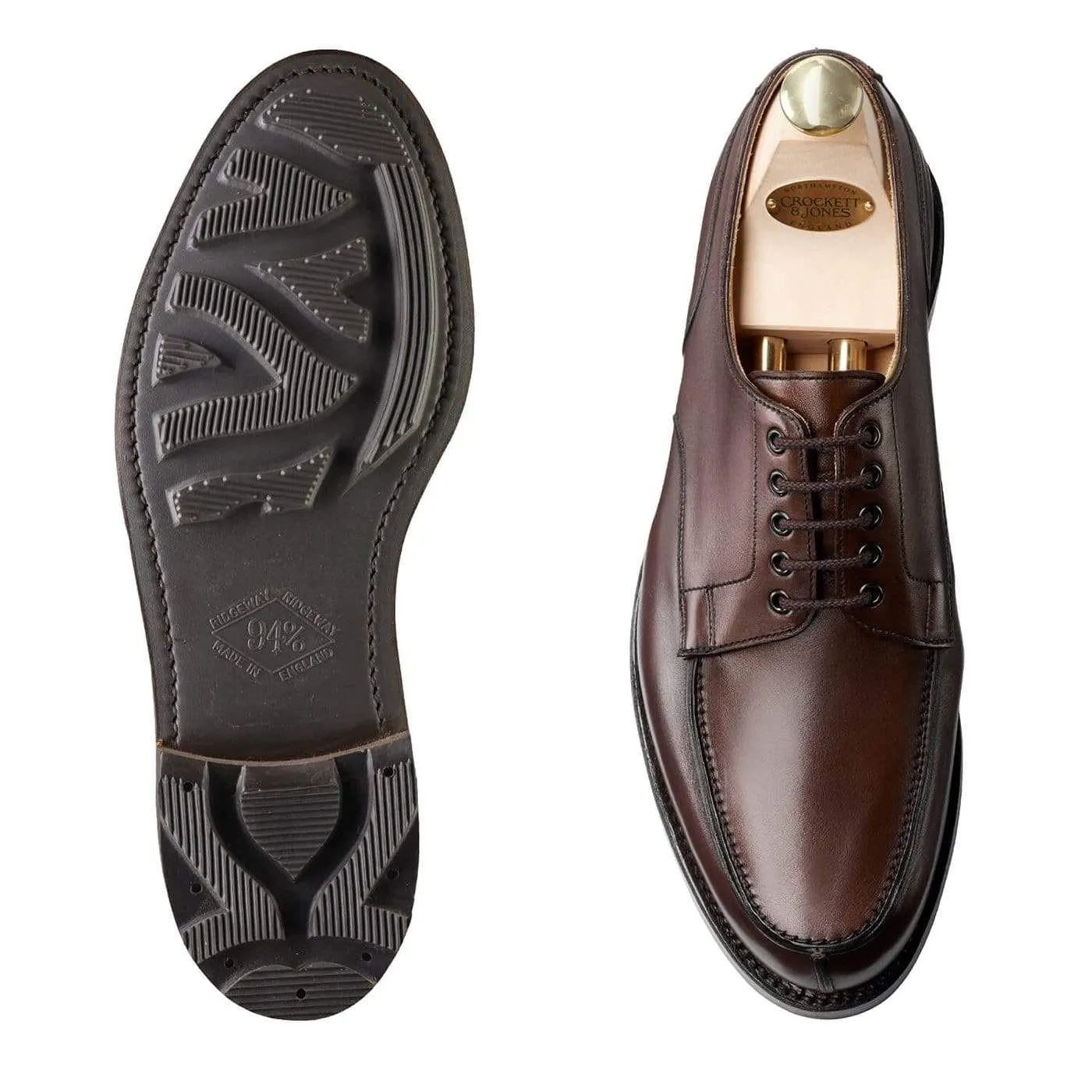 Sole Sure Wexford Dark Brown Wax Calf