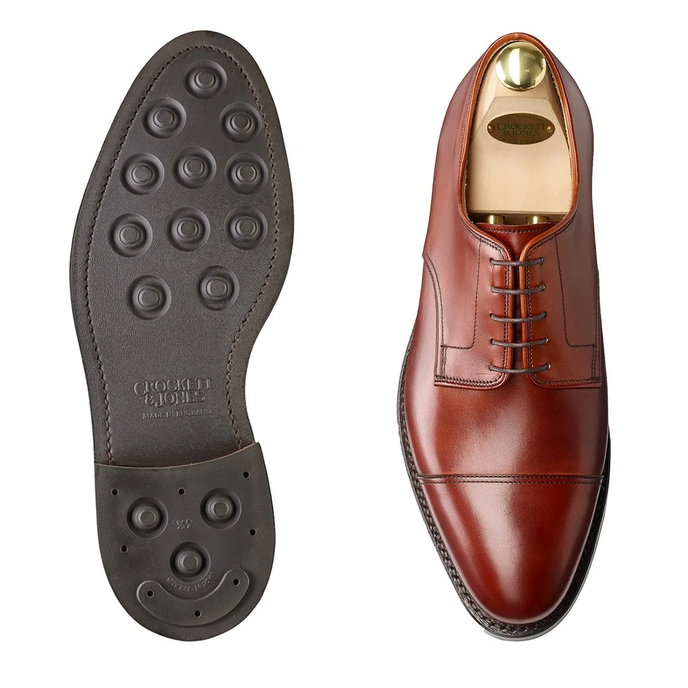 Clear Guard Bradford Chestnut Burnished Calf
