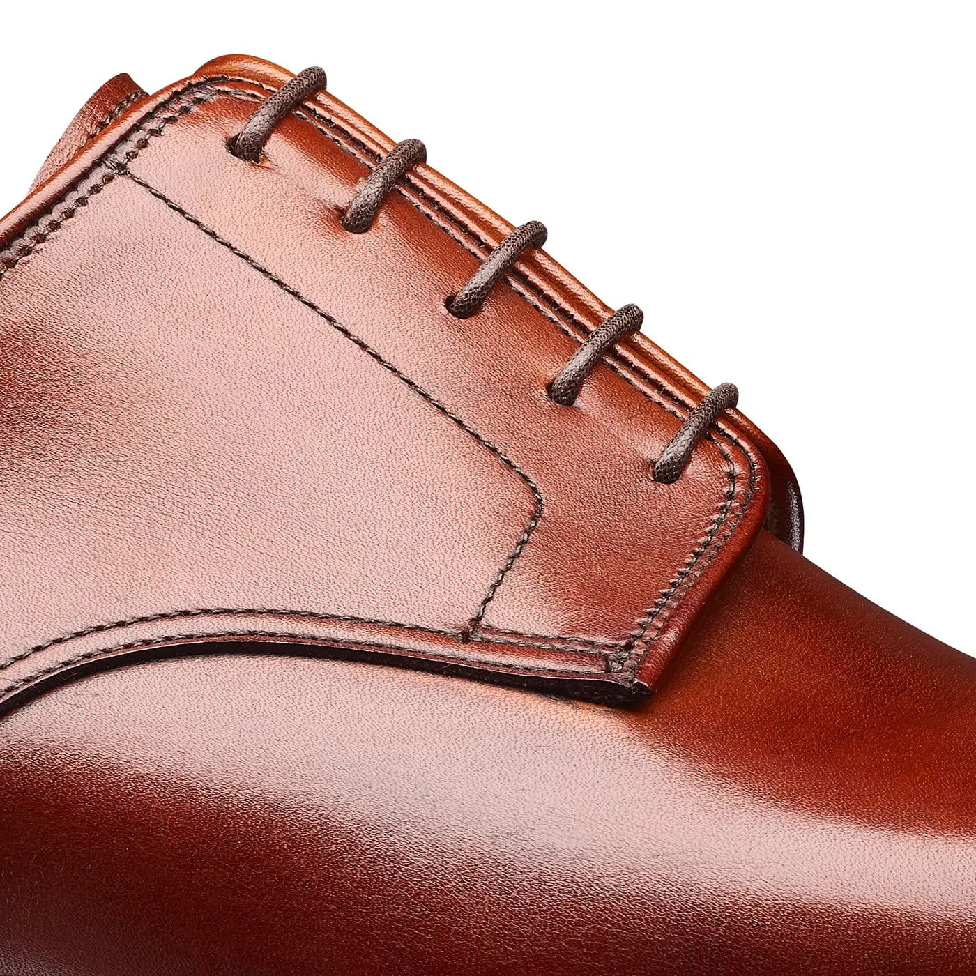Bradford Chestnut Burnished Calf Quick Walk Path Strong