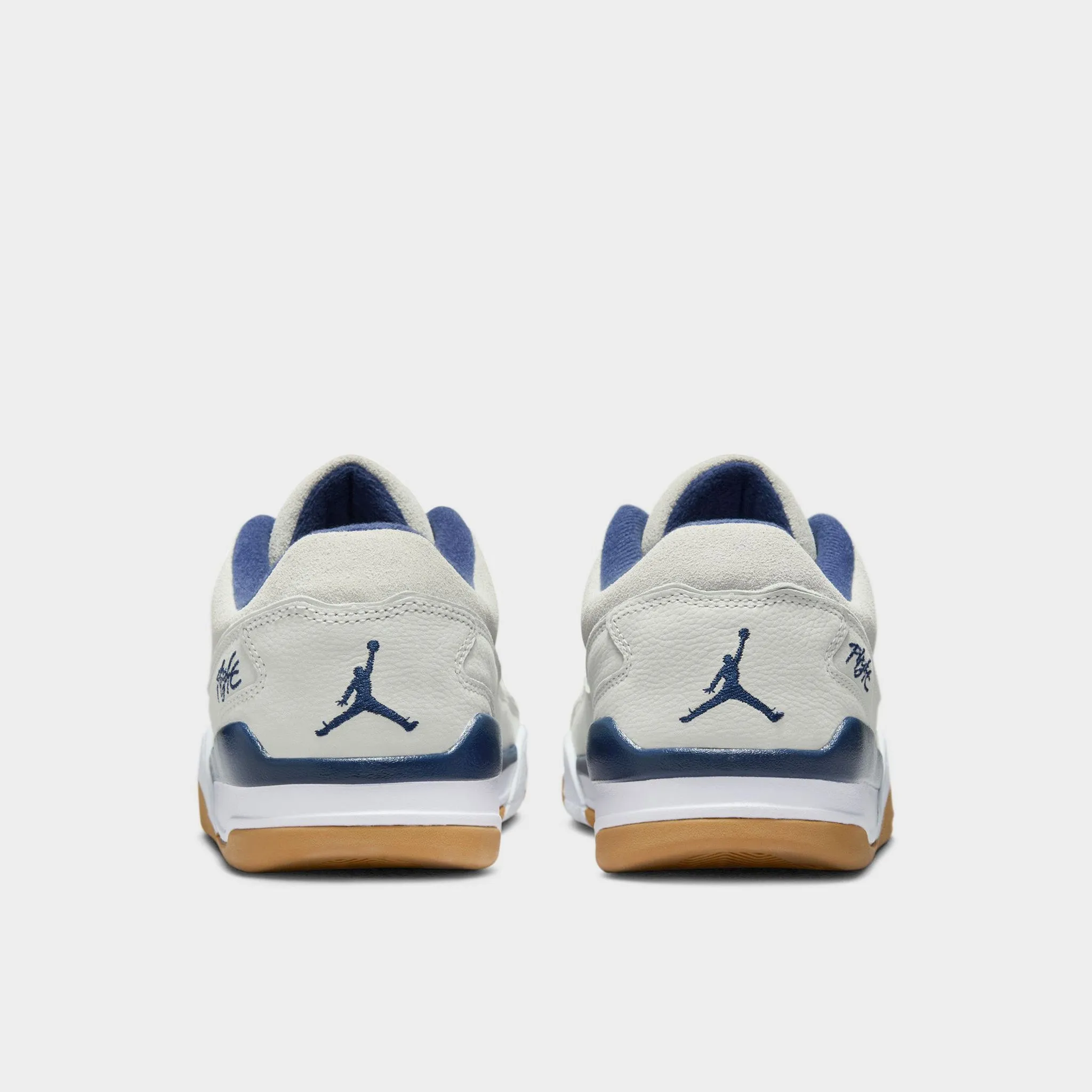Reactive Rebound Jordan Flight Court Neutral Grey / Midnight Navy - White