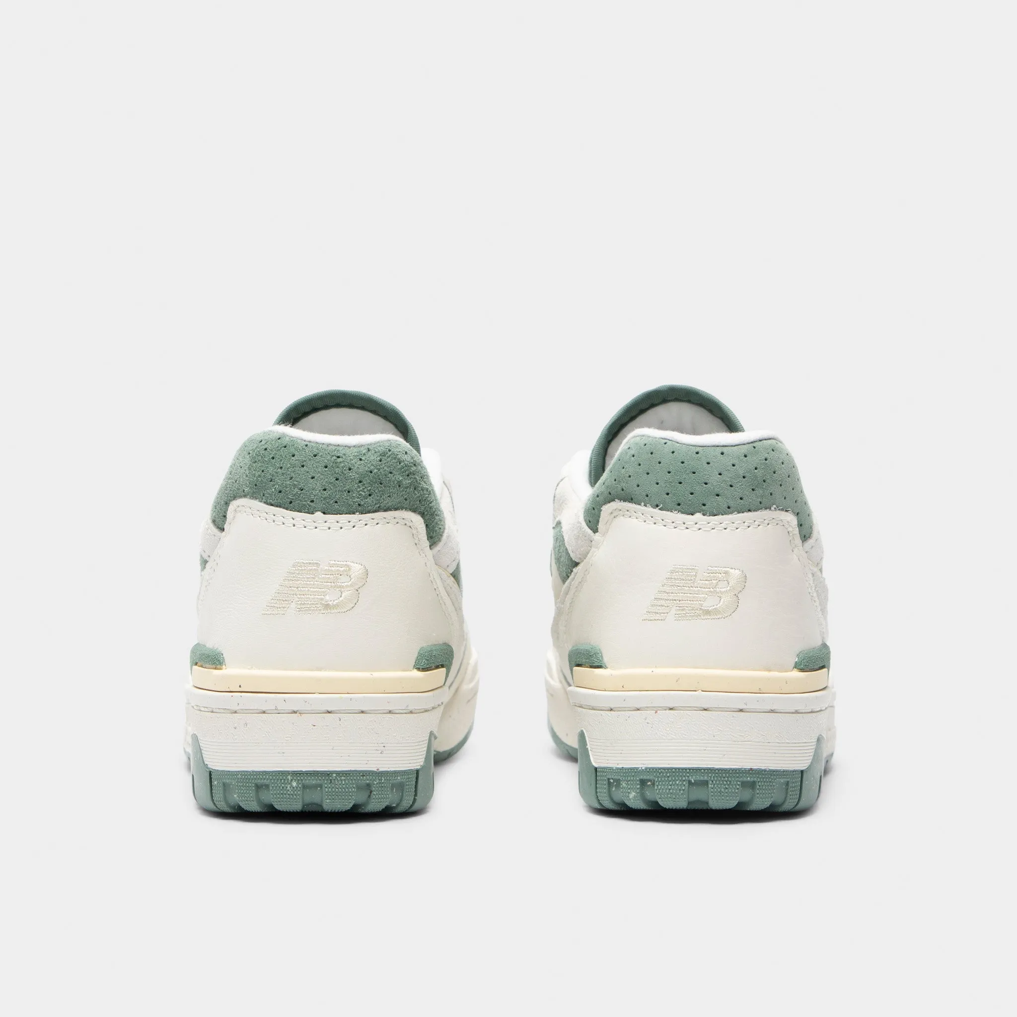 New Balance Women's 550 Sea Salt / Dark Juniper Comfort Focused All Day Comfort Design