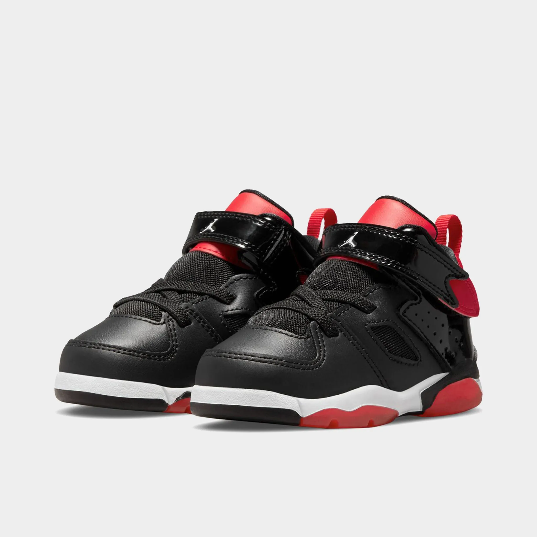 Jordan Flight Club '91 TD Black / White - University Red Ultra Light Outsole Shock Diffusion Pods