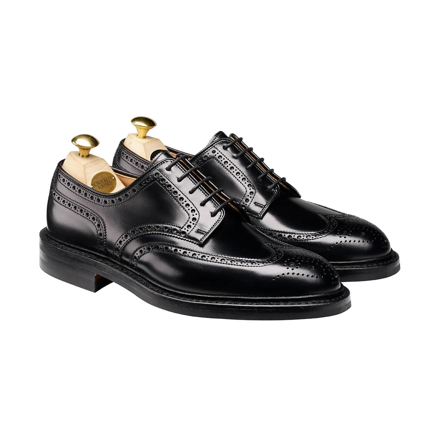 Pembroke Black Cavalry Calf Comfortable Office Wear