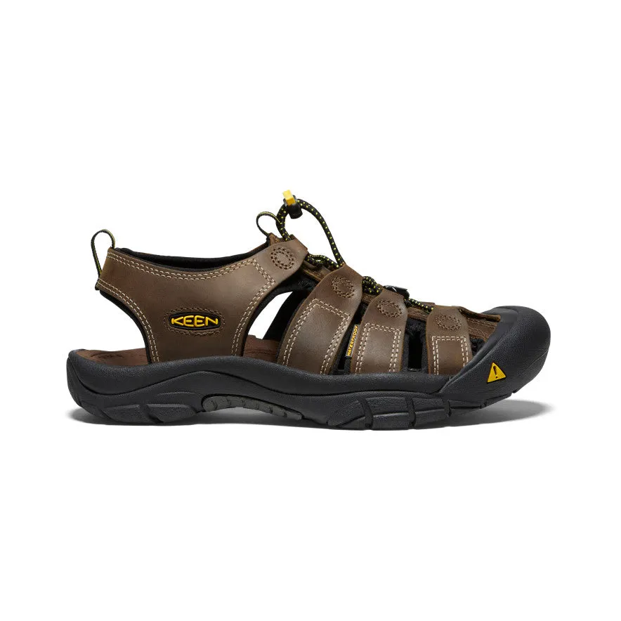 Rubber Sole least fall Men's Newport Leather Sandal  |  Bison