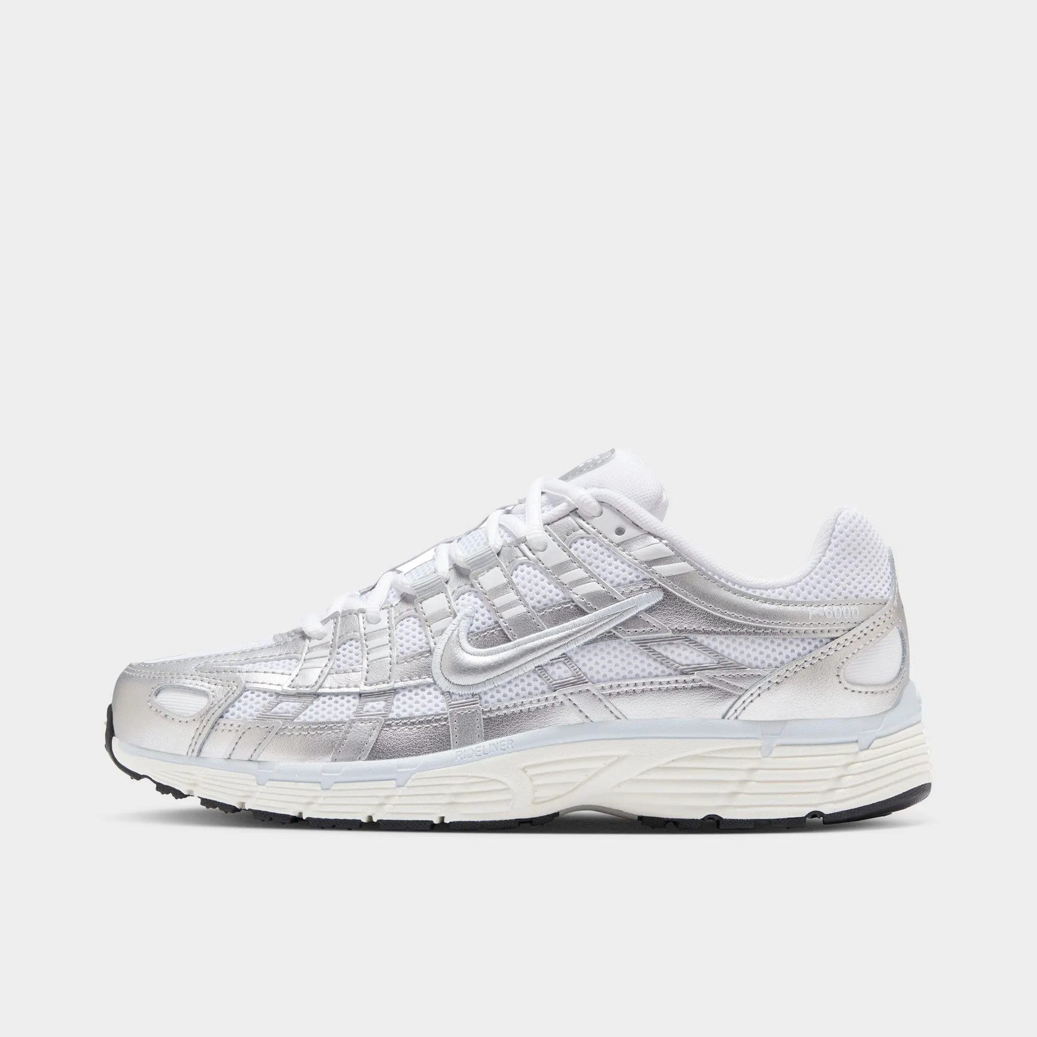 Indoor Training Multi Directional Flex Nike Women's P-6000 White / Metallic Silver - Blue Tint