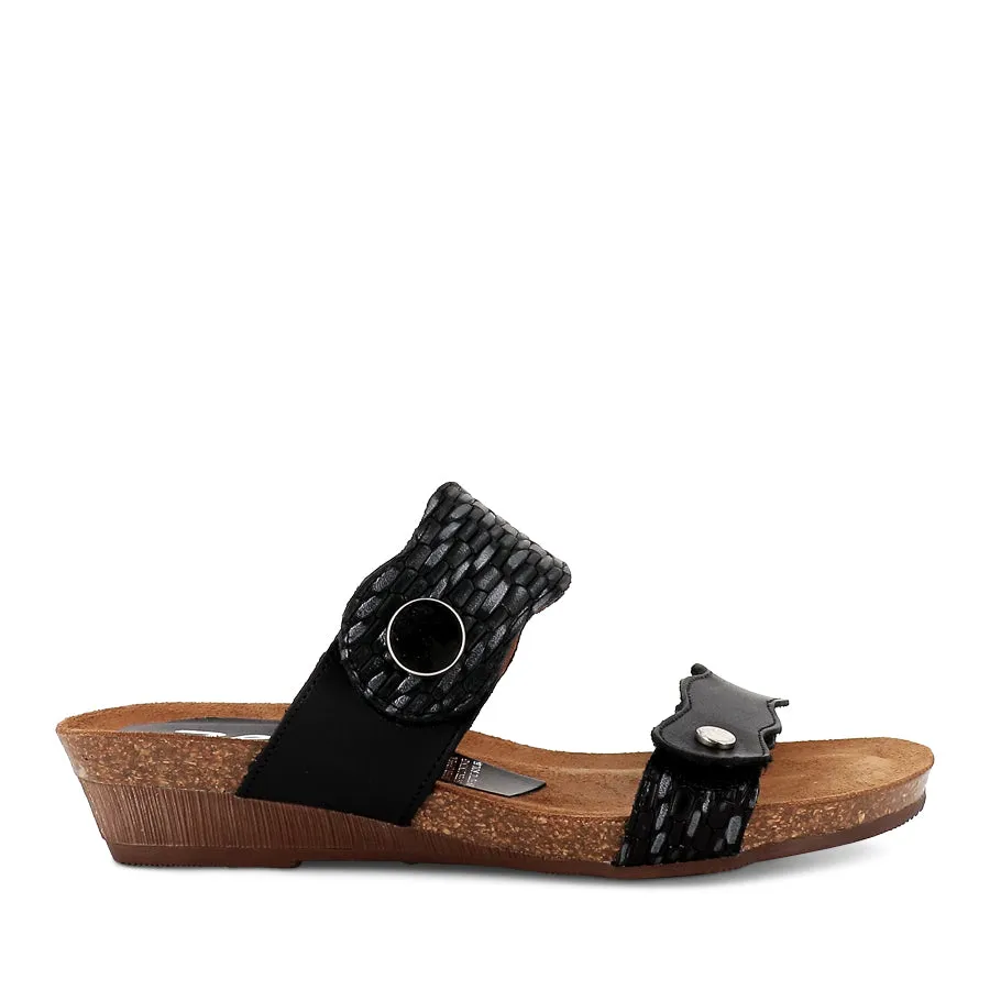 Instant Comfort OPERA - BLACK MULTI LEATHER