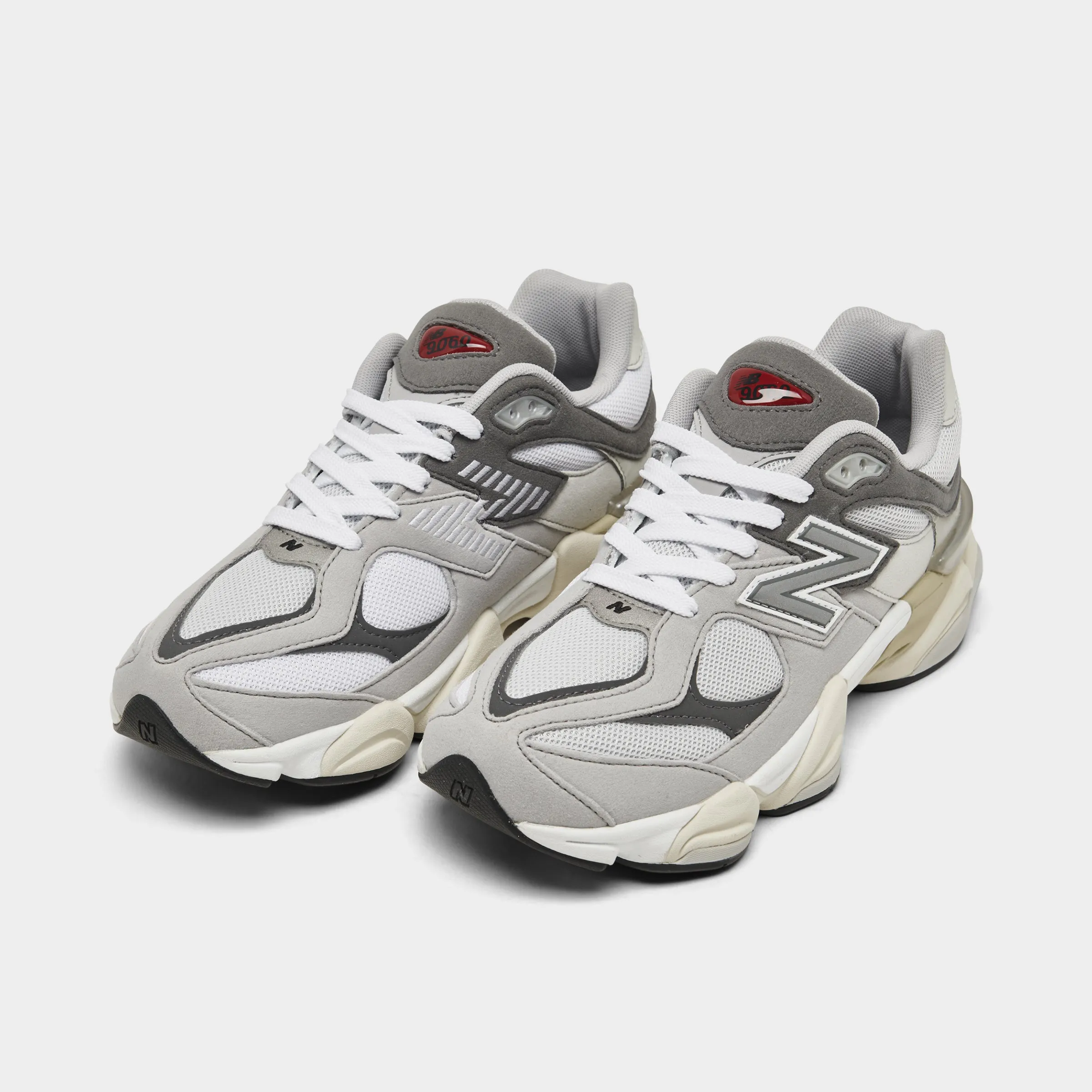 Torsional Stability Frame Low Cut Prostration New Balance Juniors' 9060 Rain Cloud / Castlerock