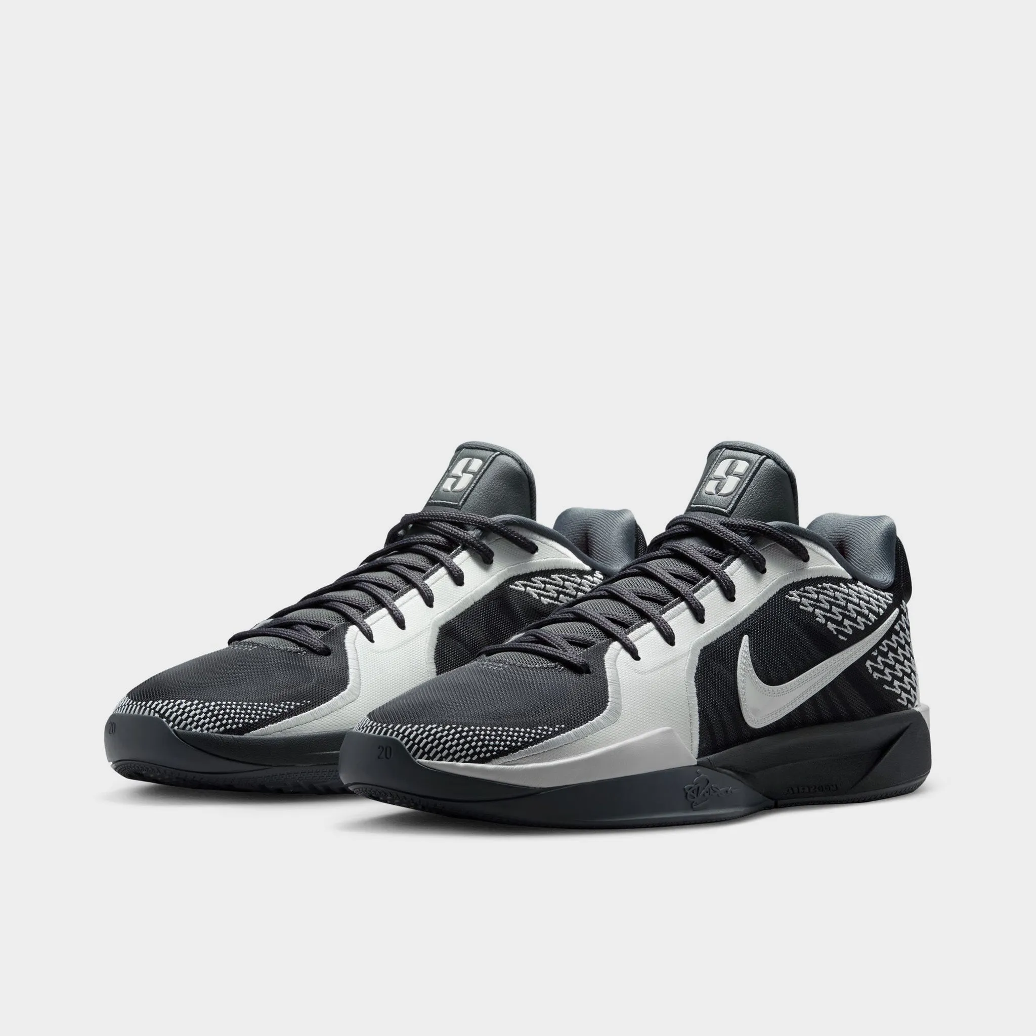 Nike Sabrina 2 Iron Grey / Sail - Hot Punch Slip Resistant Tread Pattern Effortless Wear