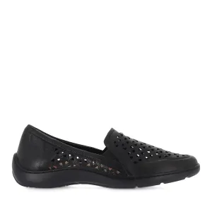 Hook And Loop WAVADA XF - BLACK BLACK LEATHER