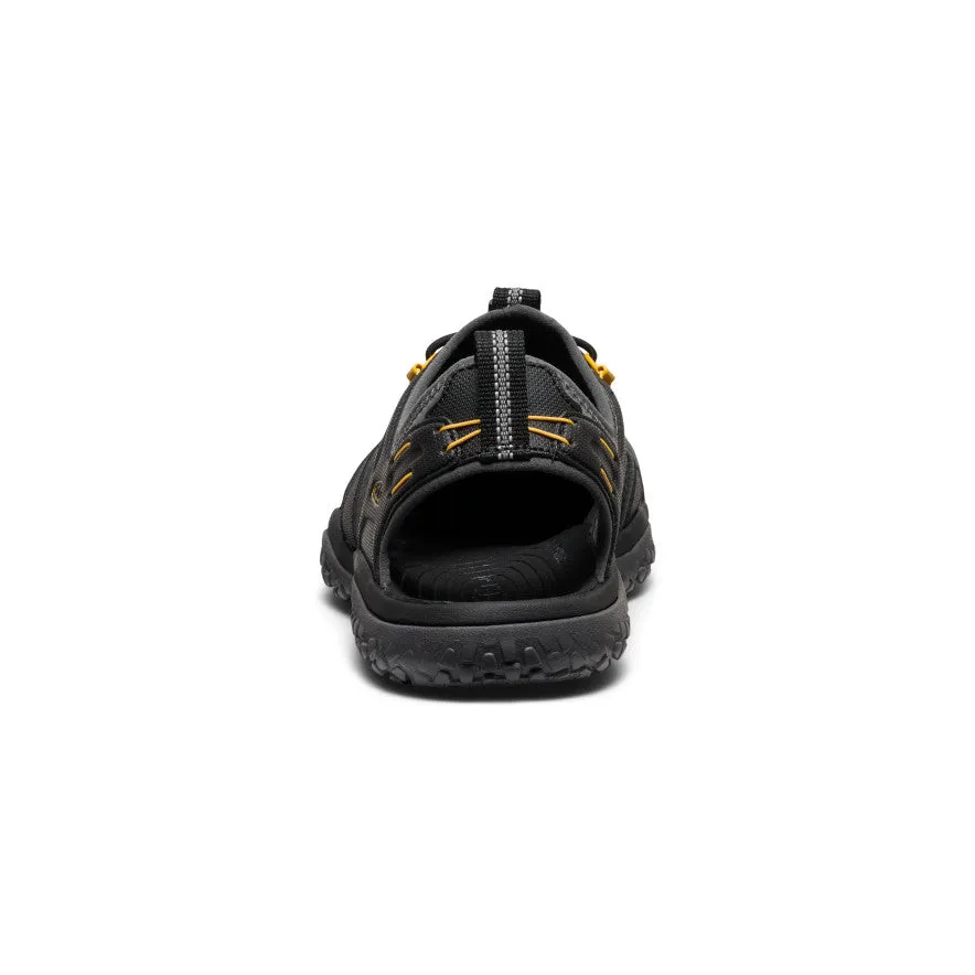 Men's SOLR Sandal  |  Black/Gold Appropriate Padded materials
