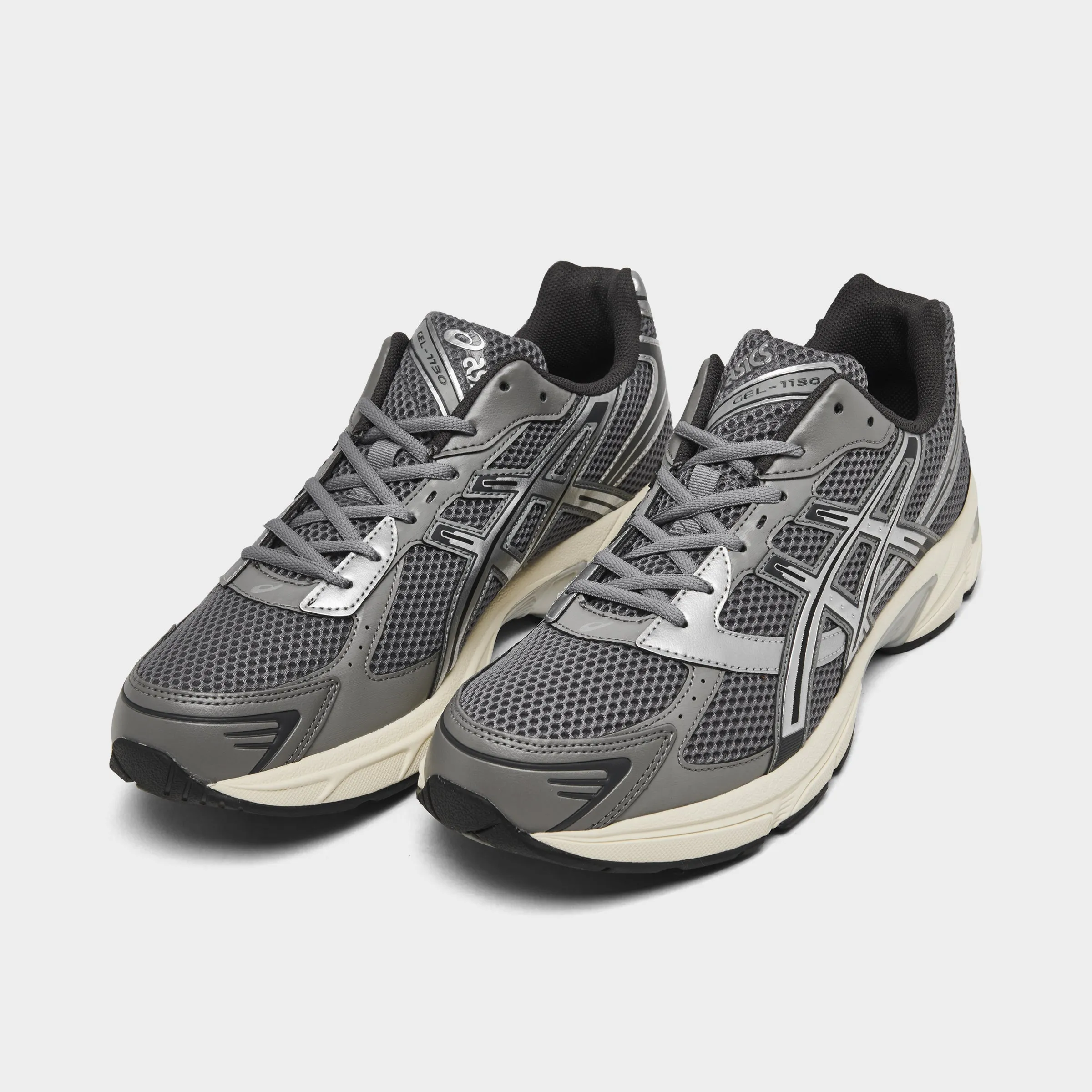 Seamless construction Breathable Airflow Design ASICS GEL-1130 Clay Grey / Pure Silver