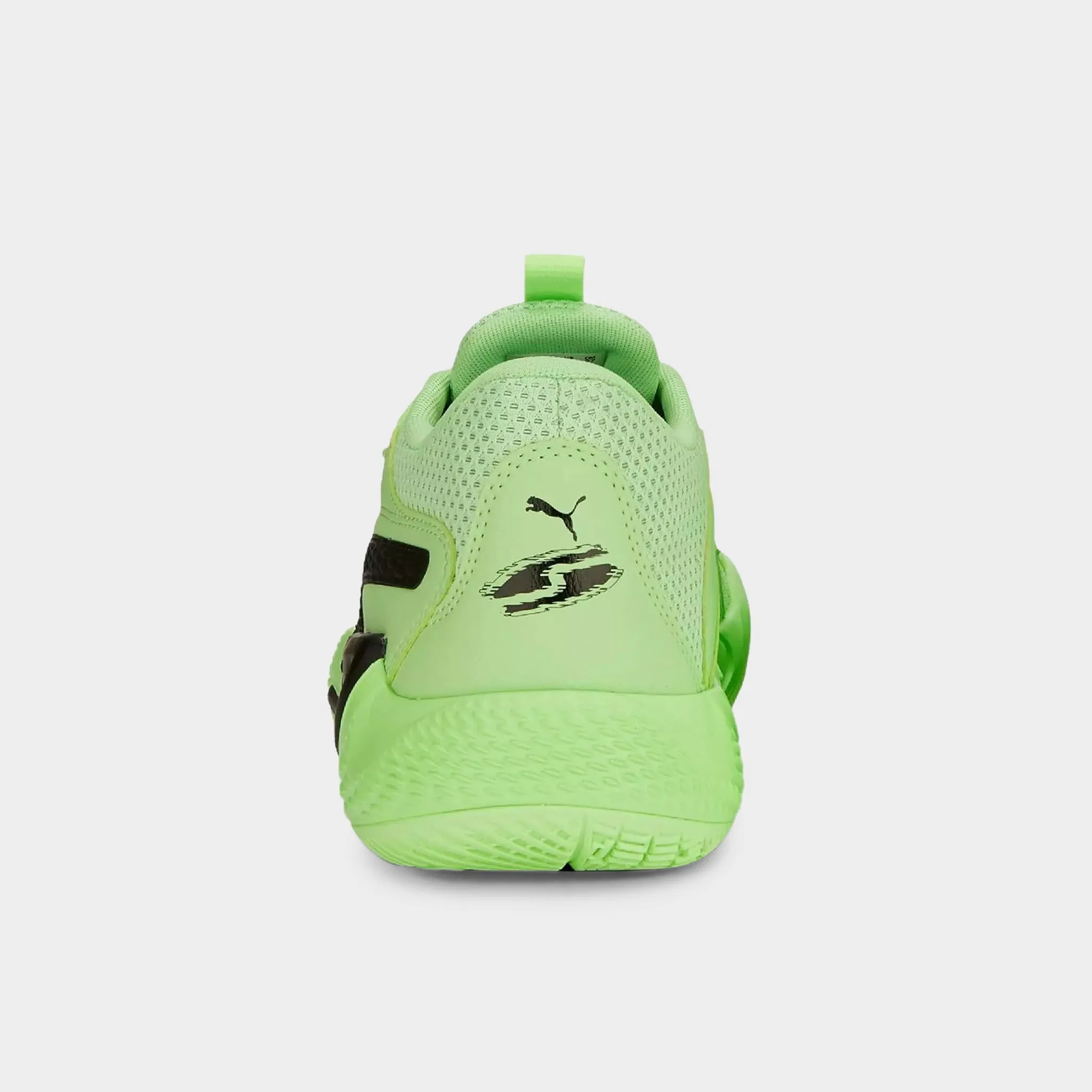 PUMA Court Rider Chaos Fizzy Lime / PUMA Black Shock Absorbing TPU