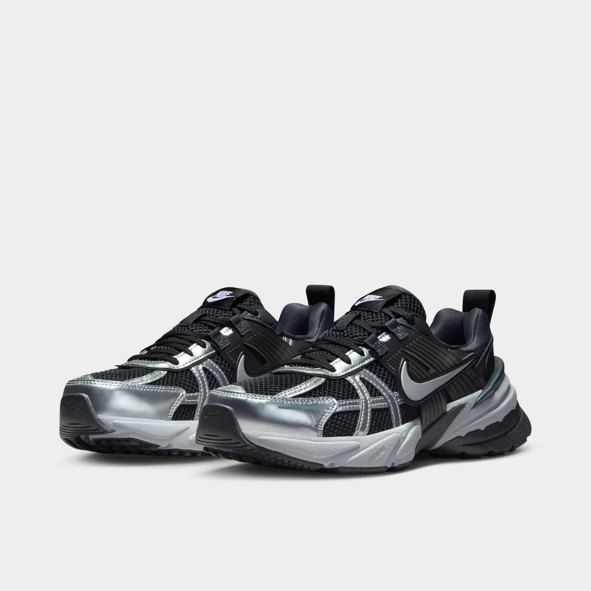 Nike Women's V2K Run Black / Metallic Silver - Anthracite Everyday Sports