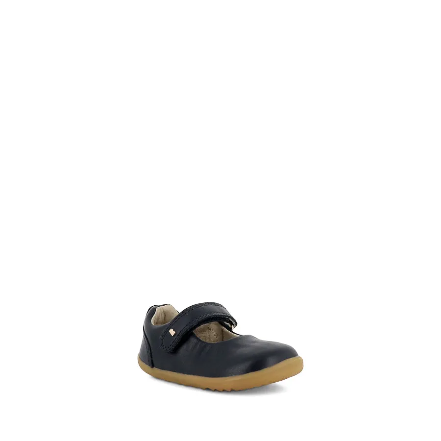 DELIGHT STEP UP - NAVY LEATHER Durable Comfort Sporty Vibe