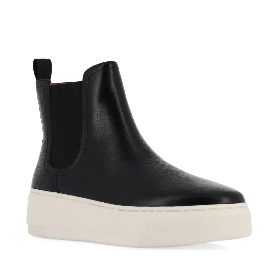 Power Step Stable Step CRAWFORD - BLACK LEATHER