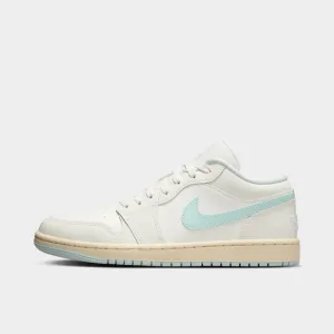 SyntheticLeather Supportive arch Jordan Women's 1 Low Sail / Igloo