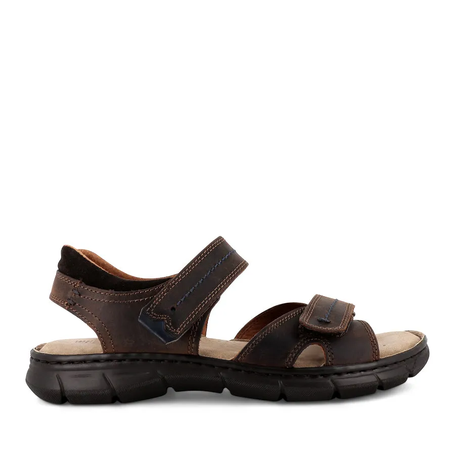Slip Off All-Weather Outdoor Shoes PROGRESS - COFFEE LEATHER