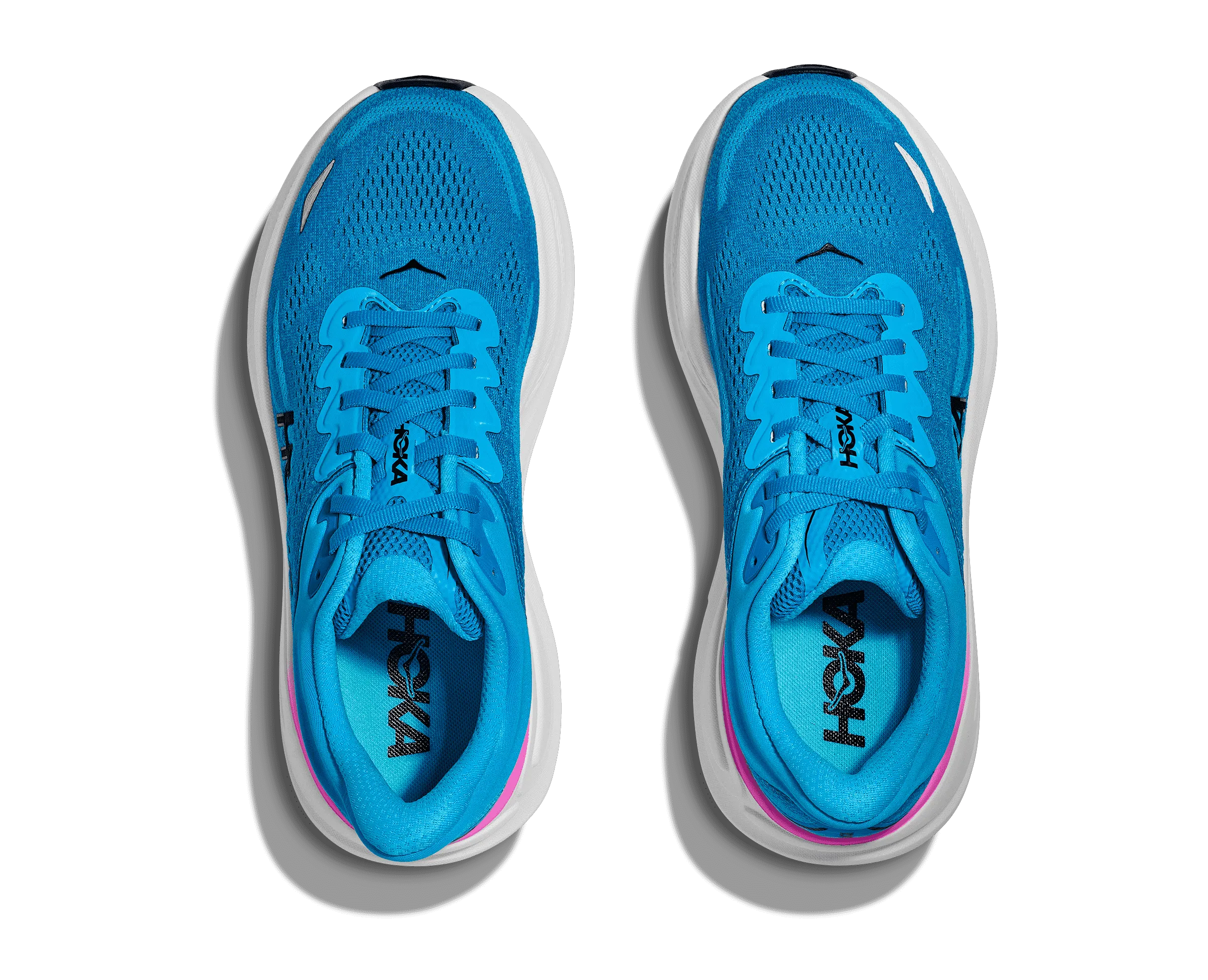 Long Walk Spanish Bold HOKA ONE ONE BONDI 9 - BLUE MULTI