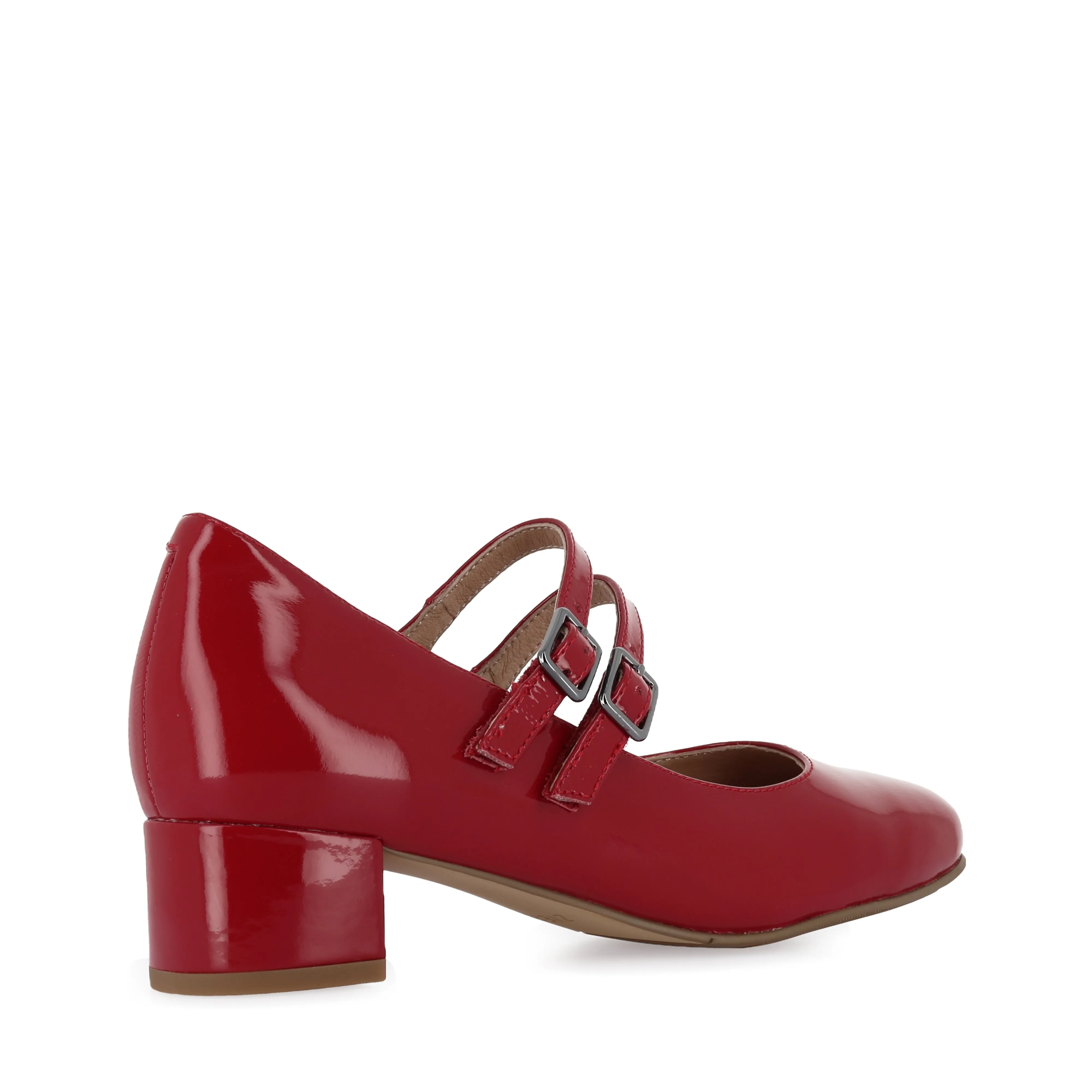 Help Day KAROLY W - DARK RED PATENT LEATHER